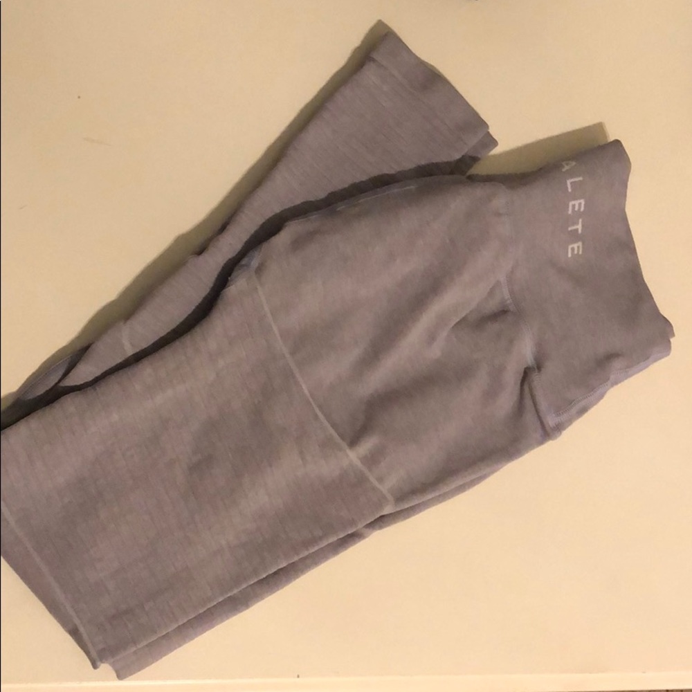 Lilac Alphalete Revival leggings size Medium